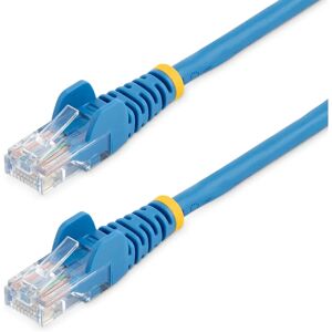 StarTech.com 5m Blauw Cat5e Patch Kabel - Netwerk Kabel StarTech.com 5m Blauw Cat5e Patch Kabel - Netwerk Kabel