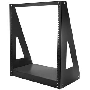 StarTech.com 2POSTRACK12 Rack Cabinet Black - Heavy Duty 12U Support StarTech.com 2POSTRACK12 Rack Cabinet Black - Heavy Duty 12U Support