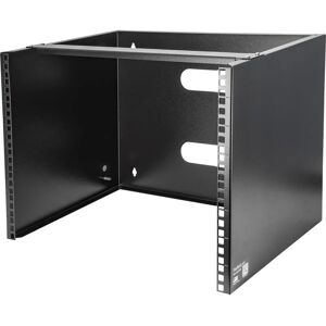 StarTech.com Wall Mount Rack - 8U, Steel, Black - Network Equipment StarTech.com Wall Mount Rack - 8U, Steel, Black - Network Equipment