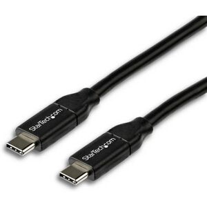 StarTech.com 2m USB C to USB C Cable - 5A PD - USB 2.0 USB-IF Certified - USB-C cable - 2 m StarTech.com 2m USB C to USB C Cable - 5A PD - USB 2.0 USB-IF Certified - USB-C cable - 2 m