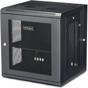 StarTech.com Wall Mount Rack Cabinet - 12U, Black StarTech.com Wall Mount Rack Cabinet - 12U, Black