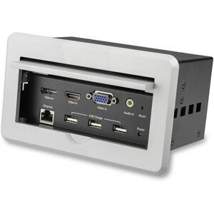 StarTech.com Conference Table Connectivity Box for A/V - 4K StarTech.com Conference Table Connectivity Box for A/V - 4K