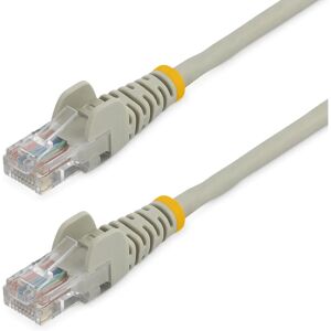 Cable de Red Ethernet Cat5e de 0.5m Gris - Conector RJ45 sin enredos Cable de Red Ethernet Cat5e de 0.5m Gris - Conector RJ45 sin enredos