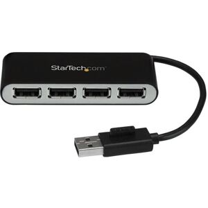 StarTech.com ST4200MINI2 USB Hub - 4 Ports - Black, Silver StarTech.com ST4200MINI2 USB Hub - 4 Ports - Black, Silver