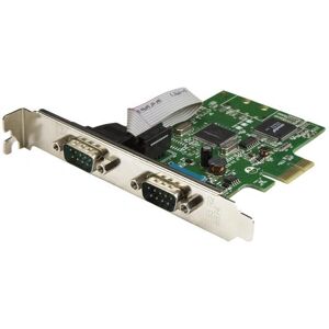 StarTech.com 2-Port PCI Express Serial Card with 16C1050 UART - RS232 Low Profile Serial Card - PCI Serial Card StarTech.com 2-Port PCI Express Serial Card with 16C1050 UART - RS232 Low Profile Serial Card - PCI Serial Card