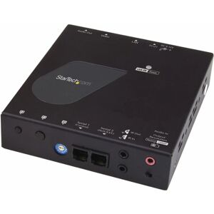 StarTech.com 4K HDMI Über IP AV Extender Empfänger - Schwarz StarTech.com 4K HDMI Über IP AV Extender Empfänger - Schwarz