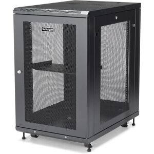 StarTech.com RK1833BKM Rack Cabinet - 18U, Black StarTech.com RK1833BKM Rack Cabinet - 18U, Black