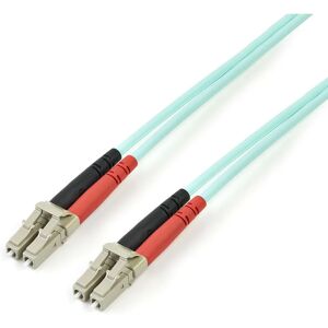StarTech 450FBLCLC3 Aqua OM4 Duplex Multimode Fiber - 3M - 100 Gb - LC/LC - LSZH StarTech 450FBLCLC3 Aqua OM4 Duplex Multimode Fiber - 3M - 100 Gb - LC/LC - LSZH