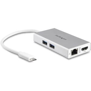 StarTech.com USB-C Multiport Adapter - 4K HDMI, GigE, 60W PD - Portable StarTech.com USB-C Multiport Adapter - 4K HDMI, GigE, 60W PD - Portable