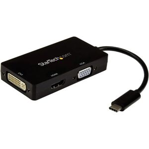 StarTech.com 4K USB C to HDMI, VGA & DVI Multi Port Video Display Adapter - Black StarTech.com 4K USB C to HDMI, VGA & DVI Multi Port Video Display Adapter - Black