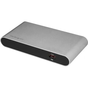 StarTech.com TB33A1C Docking Station - Black, Silver StarTech.com TB33A1C Docking Station - Black, Silver