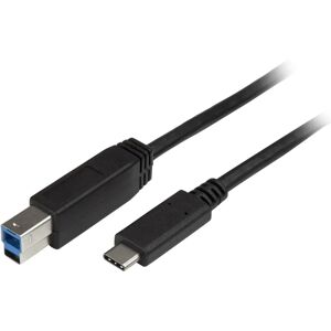 StarTech.com USB-C to USB-B Cable - 2m - High-Speed Data Transfer - Black - USB Cable StarTech.com USB-C to USB-B Cable - 2m - High-Speed Data Transfer - Black - USB Cable