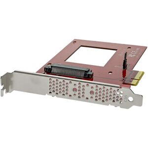 StarTech.com U.2 PCIe Adapter for 2.5" NVMe SSD - SFF-8639 - x4 PCIe 3.0 StarTech.com U.2 PCIe Adapter for 2.5" NVMe SSD - SFF-8639 - x4 PCIe 3.0
