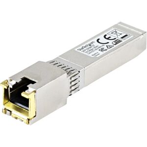StarTech.com MSA Uncoded 10GBase-T SFP+ Copper Module - Network Transceiver StarTech.com MSA Uncoded 10GBase-T SFP+ Copper Module - Network Transceiver