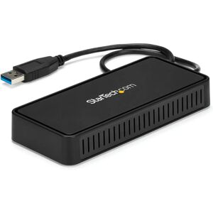 StarTech.com USBA2DPGB Dual 4K Docking Station - Black StarTech.com USBA2DPGB Dual 4K Docking Station - Black