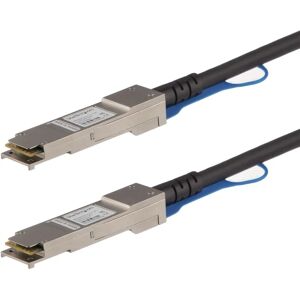 StarTech.com 0.5m QSFP+ Copper DAC Cable - 40Gbps, Black StarTech.com 0.5m QSFP+ Copper DAC Cable - 40Gbps, Black
