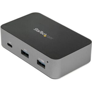 StarTech.com HB31C2A1CGS 3-Port USB-C Hub - Ethernet, Black StarTech.com HB31C2A1CGS 3-Port USB-C Hub - Ethernet, Black