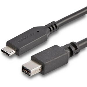StarTech.com USB-C to Mini DisplayPort 4K 60Hz Cable - Black StarTech.com USB-C to Mini DisplayPort 4K 60Hz Cable - Black