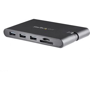 StarTech.com USB-C Multiport Adapter - 8-in-1, Black - Laptop Dock StarTech.com USB-C Multiport Adapter - 8-in-1, Black - Laptop Dock