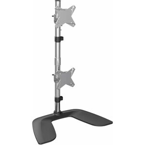 StarTech.com Dual Monitor Stand - Adjustable, VESA Compatible - Black & Silver StarTech.com Dual Monitor Stand - Adjustable, VESA Compatible - Black & Silver