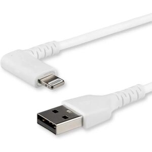 StarTech.com Aramid Lightning Cable - 1m White - Mobile Charging & Sync StarTech.com Aramid Lightning Cable - 1m White - Mobile Charging & Sync
