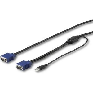 StarTech.com RKCONSUV15 15ft USB KVM Cable - Black StarTech.com RKCONSUV15 15ft USB KVM Cable - Black