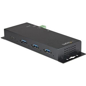 StarTech.com HB31C3A1CME Przemysłowy koncentrator USB - 4 porty, metal, czarny StarTech.com HB31C3A1CME Przemysłowy koncentrator USB - 4 porty, metal, czarny