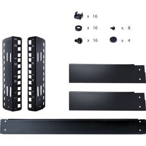 StarTech.com RK4OD Rack Cabinet - 4U Black StarTech.com RK4OD Rack Cabinet - 4U Black