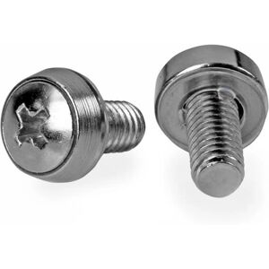 StarTech.com 12-24 Server Rack Screws Nickel - 50 pcs StarTech.com 12-24 Server Rack Screws Nickel - 50 pcs