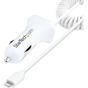 StarTech.com USBLT2PCARW2 Car Charger with 2 USB Ports - White StarTech.com USBLT2PCARW2 Car Charger with 2 USB Ports - White