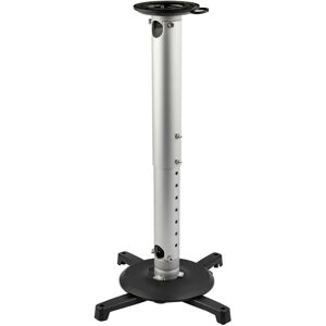 StarTech.com Universal Ceiling Projector Mount - Height Adjustable, Supports 33lb, 12.8" Pattern - Black, Silver - Projector Mount StarTech.com Universal Ceiling Projector Mount - Height Adjustable, Supports 33lb, 12.8" Pattern - Black, Silver - Projector Mount