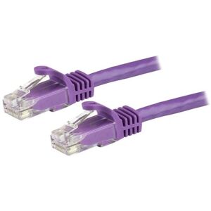 StarTech.com 7.5m Purple CAT6 Ethernet Cable - Snagless, High-Speed Network Cord StarTech.com 7.5m Purple CAT6 Ethernet Cable - Snagless, High-Speed Network Cord