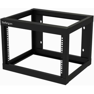StarTech.com Wall Mount Rack 6U Steel Black StarTech.com Wall Mount Rack 6U Steel Black