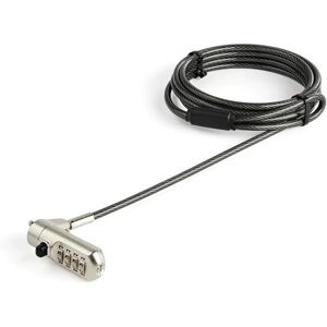 StarTech.com LTLOCKNANO Black Laptop Cable Lock - Security Type StarTech.com LTLOCKNANO Black Laptop Cable Lock - Security Type