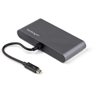 StarTech.com Thunderbolt 3 Mini Dock - Dual 4K HDMI, GigE, USB-A StarTech.com Thunderbolt 3 Mini Dock - Dual 4K HDMI, GigE, USB-A