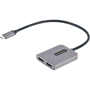 StarTech.com USB C Dual HDMI MST Hub - 4K 60Hz - for Laptop StarTech.com USB C Dual HDMI MST Hub - 4K 60Hz - for Laptop