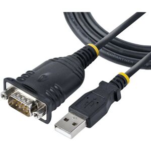 StarTech.com USB to Serial Cable - 3ft, Black - Serial Cable StarTech.com USB to Serial Cable - 3ft, Black - Serial Cable