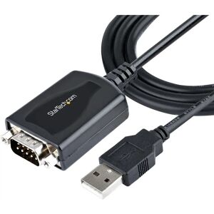 StarTech.com USB to Serial Cable - 3ft, Black StarTech.com USB to Serial Cable - 3ft, Black