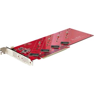 StarTech.com Czterokierunkowa karta PCIe M.2 - Szybki adapter NVMe SSD StarTech.com Czterokierunkowa karta PCIe M.2 - Szybki adapter NVMe SSD