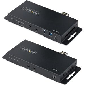 StarTech.com 4K HDMI Fiber Extender Kit - Black StarTech.com 4K HDMI Fiber Extender Kit - Black