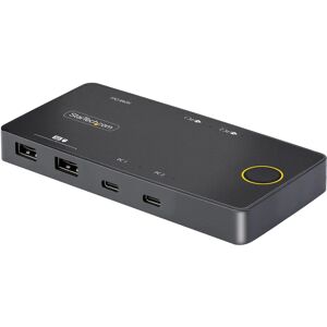 StarTech.com C2-H46-UC2-PD-KVM - Dual USB-C KVM Switch - Schwarz StarTech.com C2-H46-UC2-PD-KVM - Dual USB-C KVM Switch - Schwarz