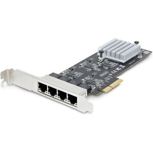 StarTech.com 4-Port 2.5Gbps PCIe Network Card - Gray StarTech.com 4-Port 2.5Gbps PCIe Network Card - Gray