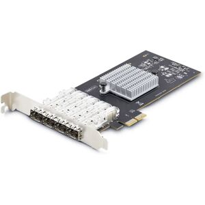 StarTech.com P041GI-NETWORK-CARD Netzwerkkarte - Grau - 4-Port Gigabit Ethernet PCIe 2.0 x2 StarTech.com P041GI-NETWORK-CARD Netzwerkkarte - Grau - 4-Port Gigabit Ethernet PCIe 2.0 x2