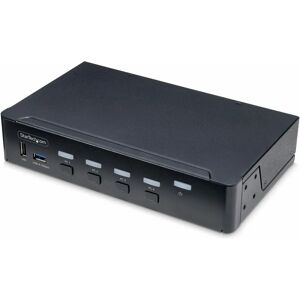 StarTech.com Black 4K 60Hz DisplayPort KVM Switch - Rack Mount StarTech.com Black 4K 60Hz DisplayPort KVM Switch - Rack Mount