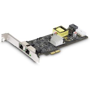 Tarjeta de Red PoE 2.5Gbps Dual - PCIe StarTech.com Tarjeta de Red PoE 2.5Gbps Dual - PCIe StarTech.com