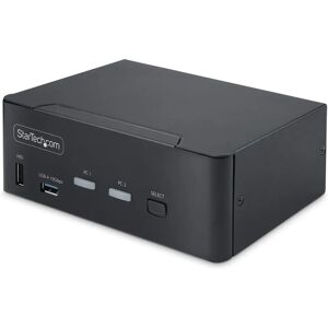 StarTech.com Dual-Monitor DisplayPort KVM Switch - 8K 60Hz/4K 144Hz StarTech.com Dual-Monitor DisplayPort KVM Switch - 8K 60Hz/4K 144Hz