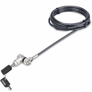 StarTech.com UNIVKA25-LAPTOP-LOCK - Universele laptopslot - Zwart 2 m StarTech.com UNIVKA25-LAPTOP-LOCK - Universele laptopslot - Zwart 2 m