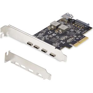 StarTech.com 5-Port USB PCIe Card - 10Gbps - Windows/Linux/macOS StarTech.com 5-Port USB PCIe Card - 10Gbps - Windows/Linux/macOS