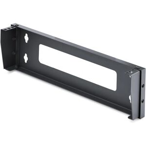 StarTech.com Wall Mount Rack - 1U Capacity - 55kg - Black StarTech.com Wall Mount Rack - 1U Capacity - 55kg - Black