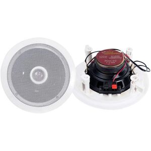 Pyle PDIC60 Loudspeaker - White - 125 W - Loudspeaker Pyle PDIC60 Loudspeaker - White - 125 W - Loudspeaker